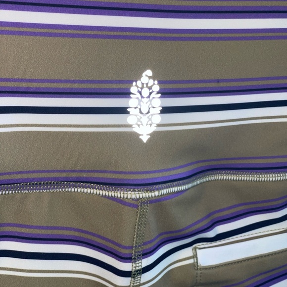 NEW Free People FP Movement Island Time Shorts  Dune Combo Olive Purple Small - Picture 6 of 6